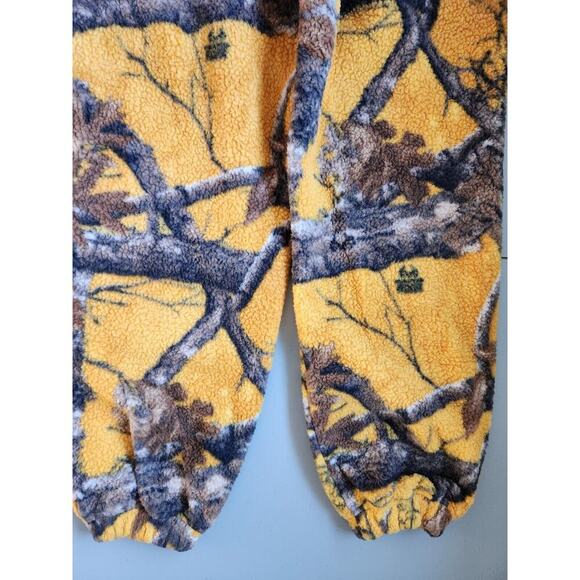 NWT MOOSE KNUCKLES X Post Malone Men's Sherpa Jogger Pants Sz M Yellow #4G503 - Picture 8 of 14